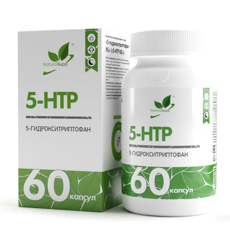 БАД к пище 5 ХТП ( 5-Гидрокситриптофан) / 5 HTP (5-Hydroxytryptophan) / 60 капс.