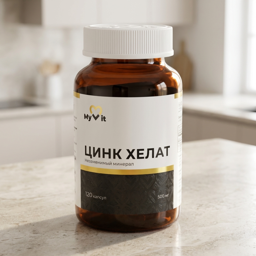 БАД к пище Цинк хелат 120 капс.