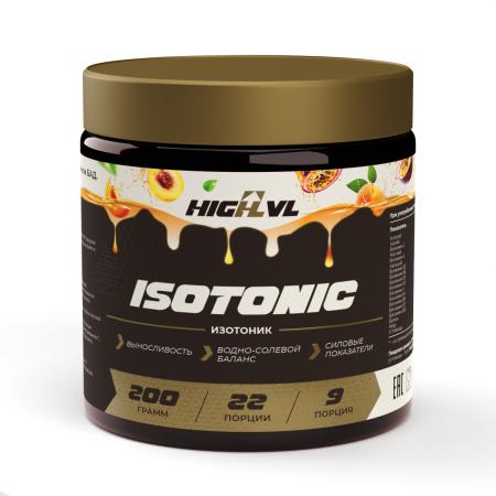 Изотониксо вкусом персик абрикос маракуйя 200гр. 