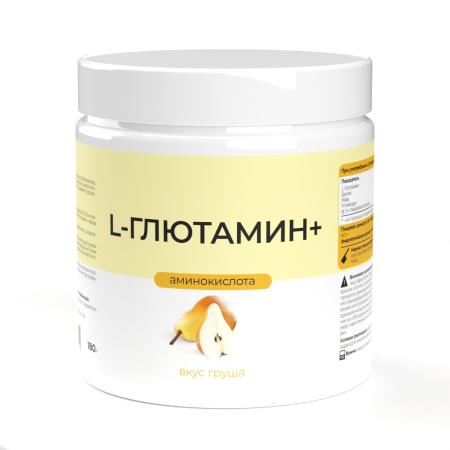 L-Глютамин+ со вкусом груши 180 гр.  L-Глютамин+ со вкусом груши 180 гр.