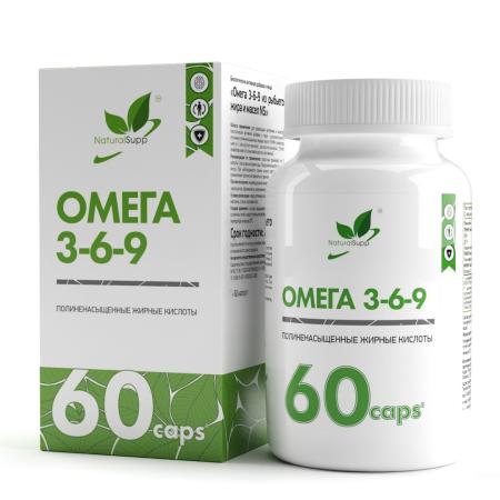 Омега 3-6-9 / Omega 3-6-9 / 60 капсул Омега 3-6-9 / Omega 3-6-9 / 60 капсул