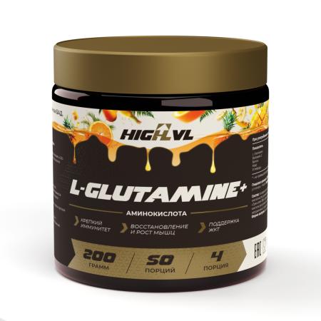 L-Глютамин+Витамин С со вкусом тропик 200 гр.  L-Глютамин+Витамин С со вкусом тропик 200 гр.