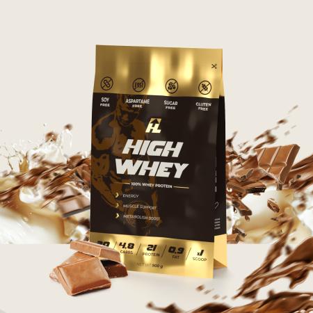HIGH WHEY / Протеин со вкусом молочный шоколад 900гр.