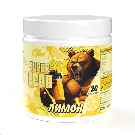 БЦАА 2:1:1 плюс со вкусом лимон 200 гр. БЦАА 2:1:1 плюс со вкусом лимон 200 гр.