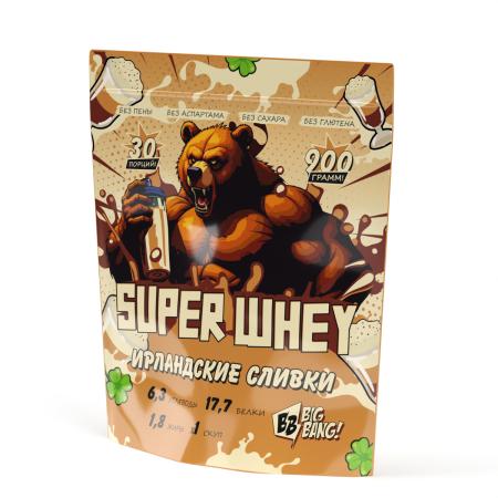 SUPER WHEY / Протеин со вкусом ирландские сливки  SUPER WHEY / Протеин со вкусом ирландские сливки