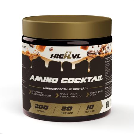 Амино коктейль со вкусом ирис+кофе 200 гр. 