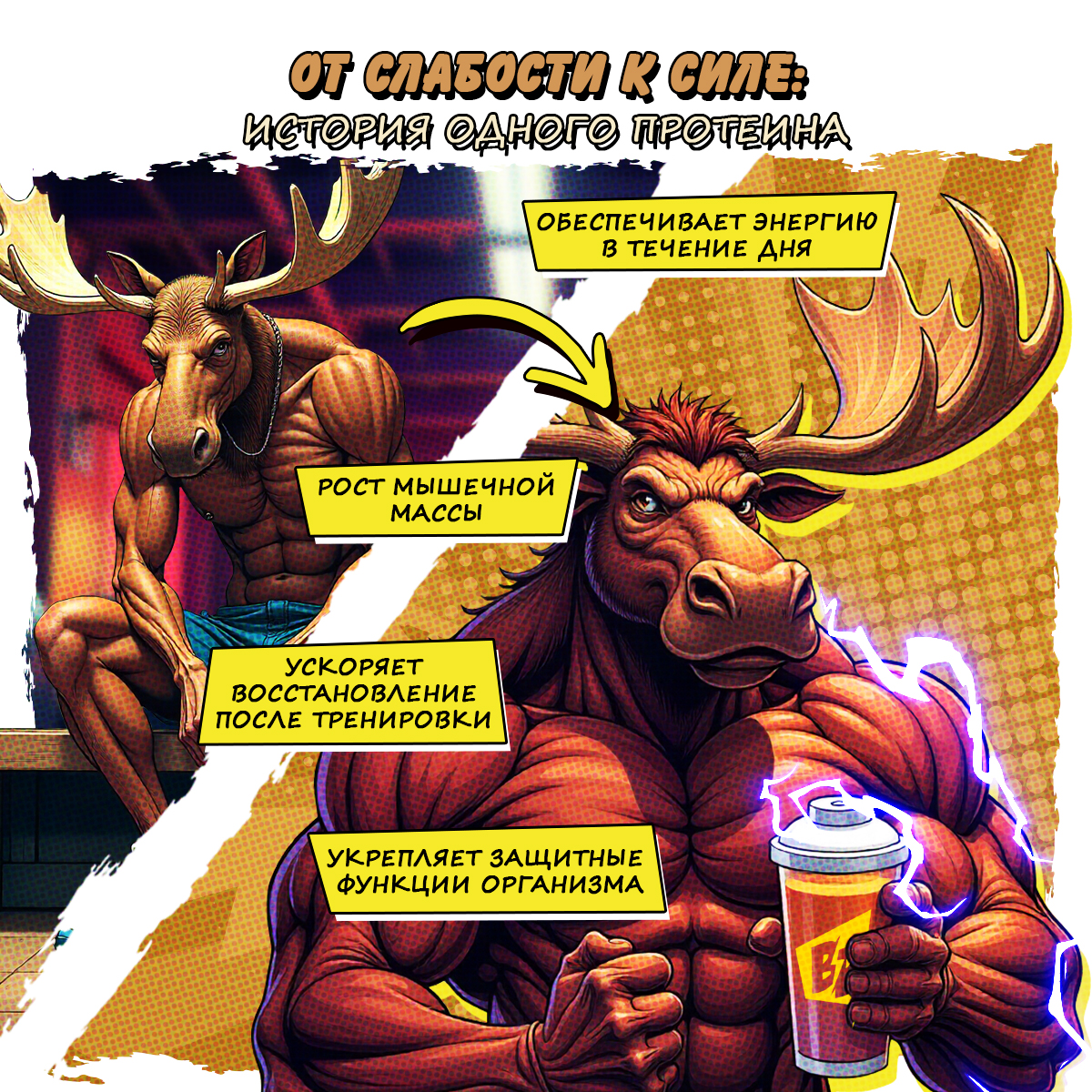 SUPER CASEIN / Казеин со вкусом ванильное мороженое 