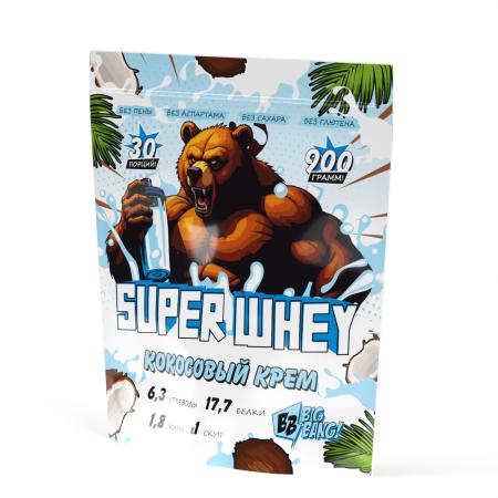 SUPER WHEY / Протеин со вкусом кокосовый крем  SUPER WHEY / Протеин со вкусом кокосовый крем