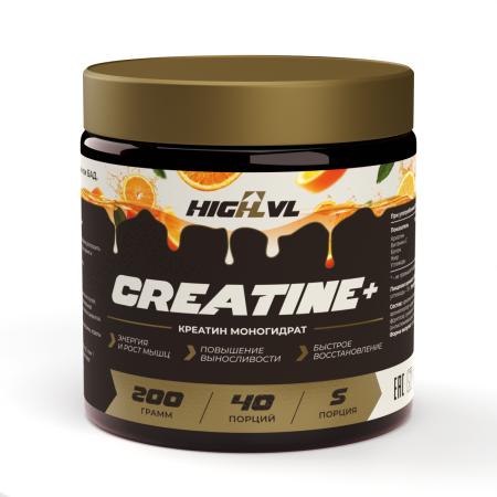 Креатин+витамин С 200 гр. со вкусом апельсина