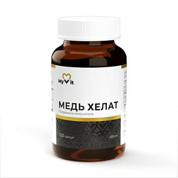 БАД к пище Хелат меди 120 капсул