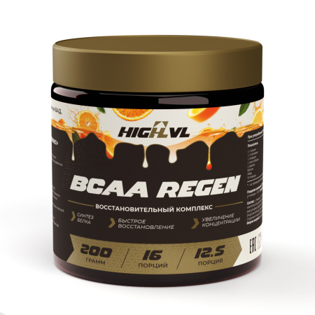 ВСАА восстановительный комплекс апельсин 200 гр.  ВСАА восстановительный комплекс апельсин 200 гр.