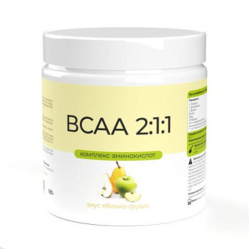 ВСАА 2:1:1 со вкусом яблоко+груша 180 гр. 