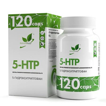 БАД к пище 5 ХТП ( 5-Гидрокситриптофан) / 5 HTP (5-Hydroxytryptophan) / 120 капс.