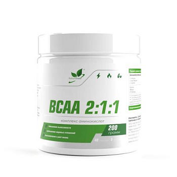 ВСАА 2:1:1 / Branched chain amino acids / 200 гр. 