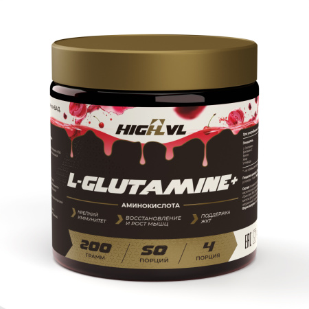 L-Глютамин+Витамин С со вкусом вишни 200 гр. L-Глютамин+Витамин С со вкусом вишни 200 гр.