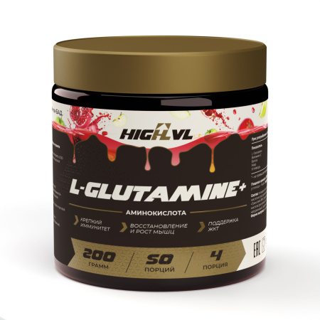 L-Глютамин+Витамин С со вкусом яблока и граната 200 гр. L-Глютамин+Витамин С со вкусом яблока и граната 200 гр.