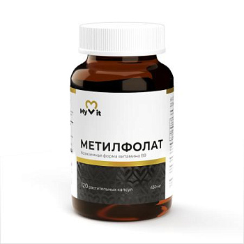 БАД к пище Метилфолат 120 капс.