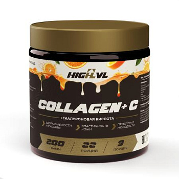 Коллаген+витамин С со вкусом апельсин 200 гр. Коллаген+витамин С со вкусом апельсин 200 гр.