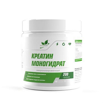 Креатин Моногидрат / Creatine Monohydrate / 200 гр.